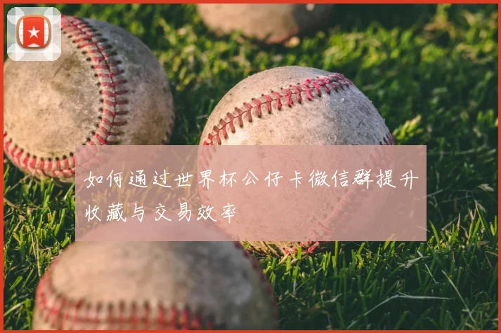 如何通过世界杯公仔卡微信群提升收藏与交易效率